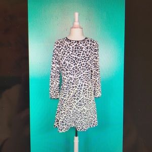 Loft leopard print dress